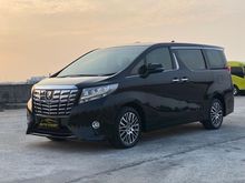 2016 Toyota Alphard 2.5 G Van Wagon