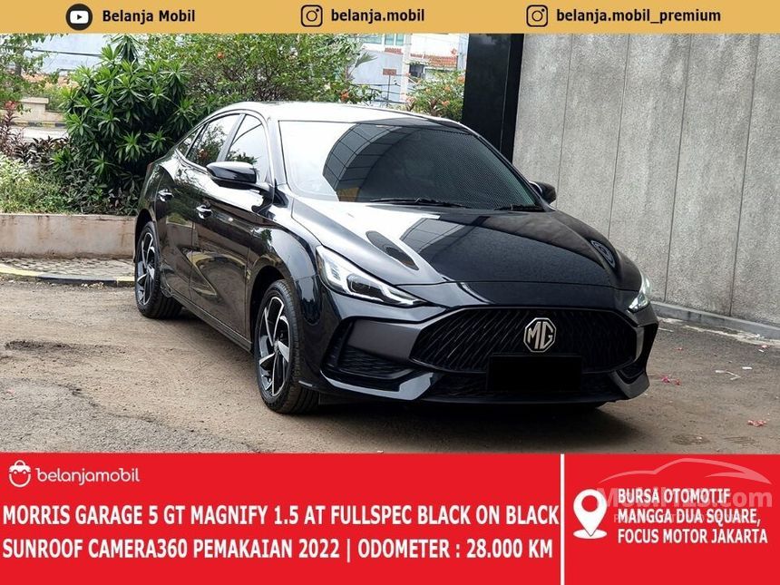 Jual Mobil MG 5 2022 GT Ignite 1.5 di DKI Jakarta Automatic Sedan Hitam ...