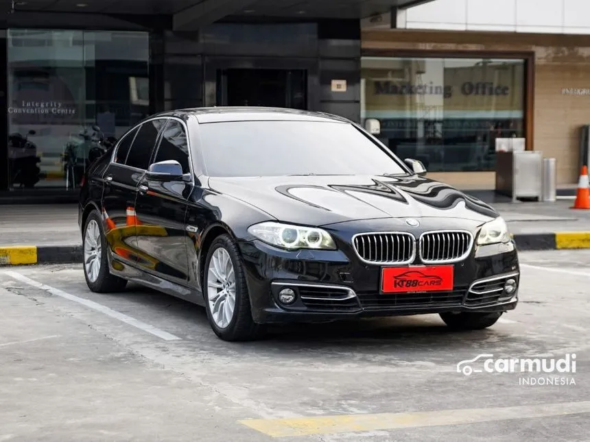 Jual Mobil BMW 528i 2015 Luxury 2.0 di DKI Jakarta Automatic Sedan Hitam Rp 370.000.000