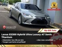 2020 Lexus ES 300h 2.5 Ultra Luxury Sedan AT Sonic Titanium NIK 2020 [ LOW KM 28RB ]