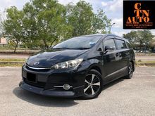 2014 TOYOTA WISH 1.8 MPV TRD MODELLISTA BODYKIT KEYLESS PUSHSTART REVERSE CAMERA TRUE YEAR MAKE