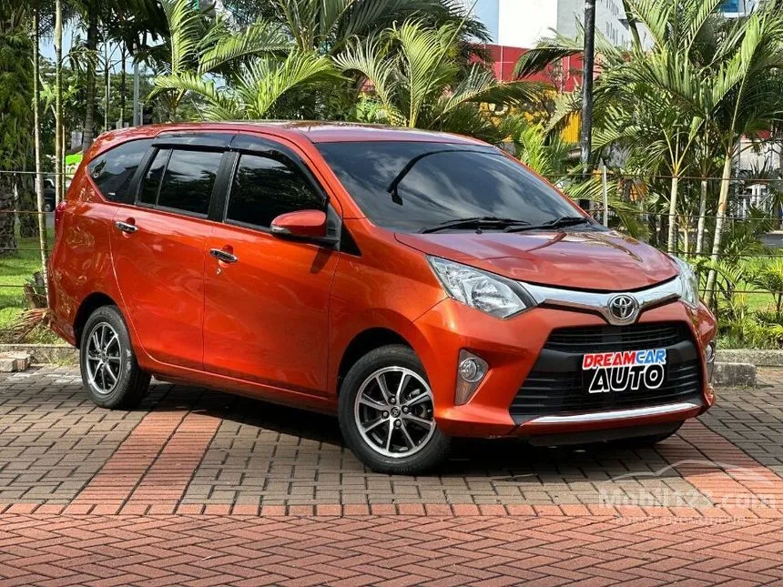 Jual Mobil Toyota Calya 2016 G 1.2 di Banten Automatic MPV Orange Rp 107.000.000