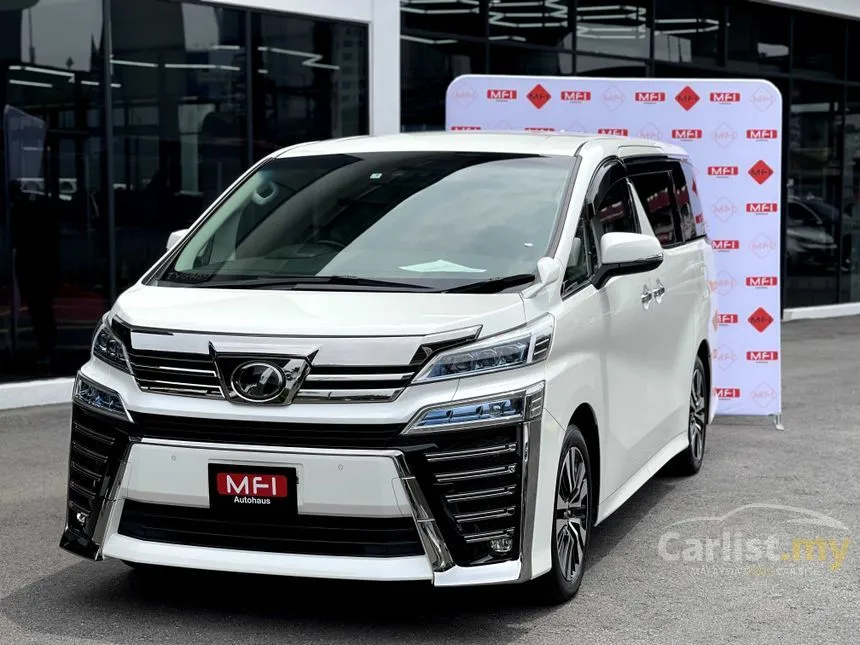 2019 Toyota Vellfire Z G Edition MPV