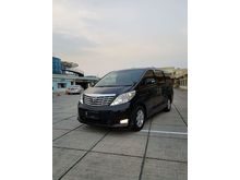 Toyota Alphard 2.4 G ATPM Black on Beige 2011 Siap pakai