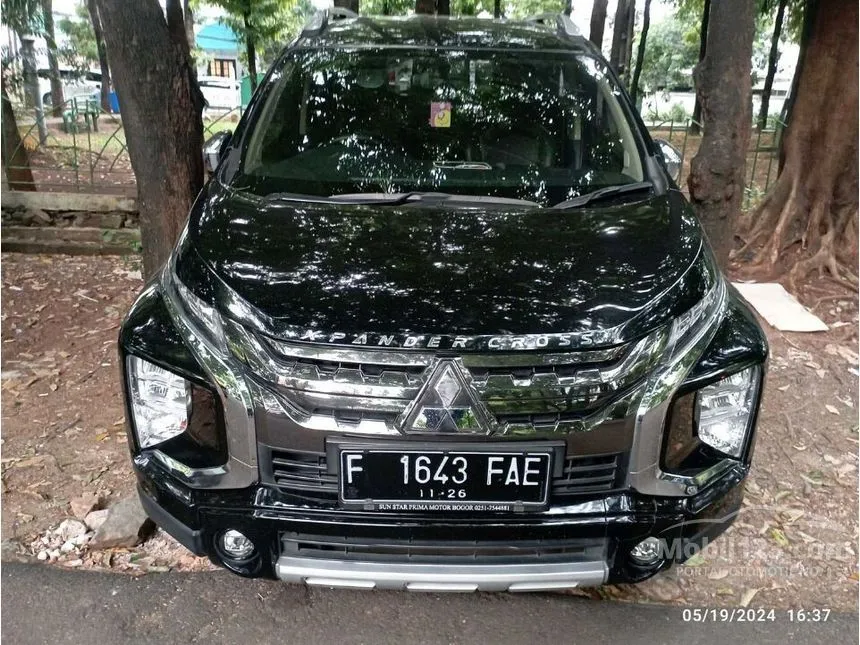 Jual Mobil Mitsubishi Xpander 2021 CROSS Premium Package 1.5 di Jawa Barat Automatic Wagon Hitam Rp 241.000.000