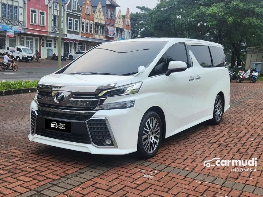 2015 Toyota Vellfire ZG MPV