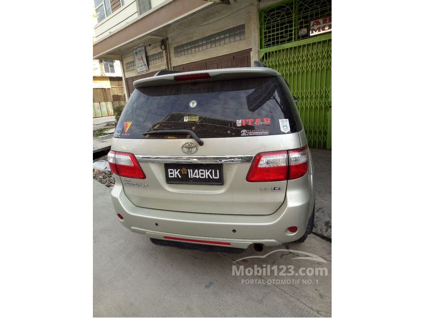 Jual Mobil Toyota Fortuner 2010  G Luxury 2 7 di Sumatera 