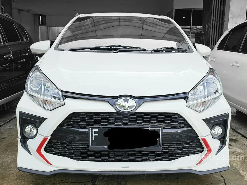 Jual Mobil Toyota Agya 2021 TRD 1.2 di Jawa Barat Automatic Hatchback Putih Rp 135.000.000