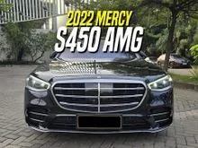 2022 Mercedes-Benz S450L 3.0 Luxury 4MATIC Sedan Black on Brown Orange Mercy S450 L S 450 AMG Hitam