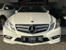 2010 Mercedes-Benz E250 1.8 CGI Avantgarde Sedan