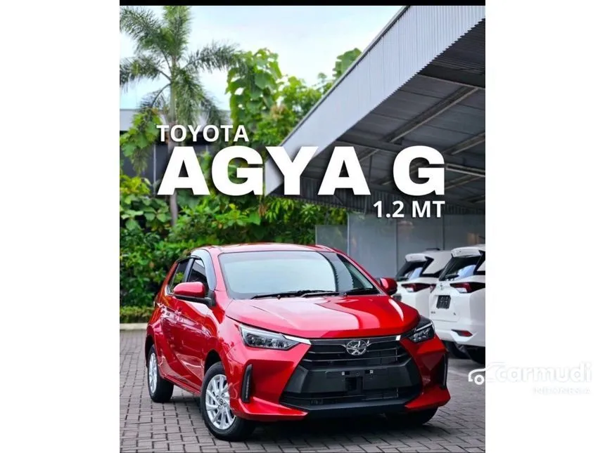 Jual Mobil Toyota Agya 2024 G 1.2 di Banten Manual Hatchback Lainnya Rp 165.000.000