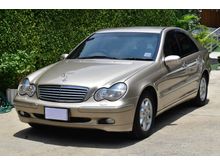 2001 Mercedes-Benz C180 2.0 W203 (ปี 01-07) Sedan AT