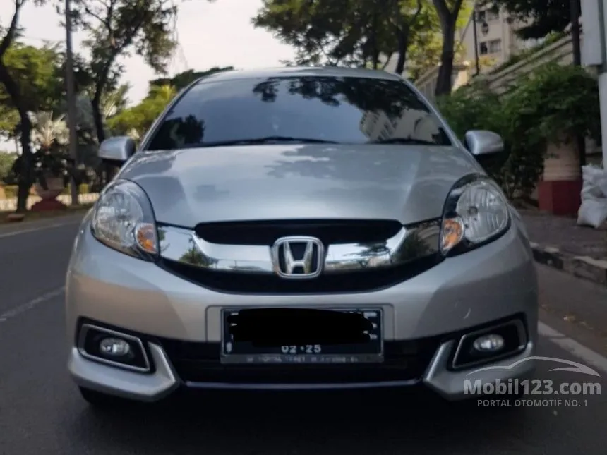 Jual Mobil Honda Mobilio 2015 E 1.5 di DKI Jakarta Automatic MPV Silver Rp 131.000.000