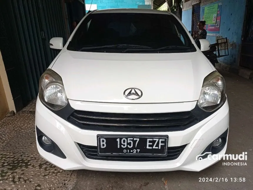 Jual Mobil Daihatsu Ayla 2021 X 1.0 di Jawa Barat Manual Hatchback Putih Rp 108.000.000