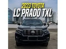 2023 Toyota Land Cruiser Prado 2.7 TX L SUV Limited Black on Black Record LC TXL Hitam