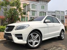 2015 Mercedes-Benz ML400 3.0 W166 SUV Nik2015 White On Red Wine Km30rb TDP.225JT
