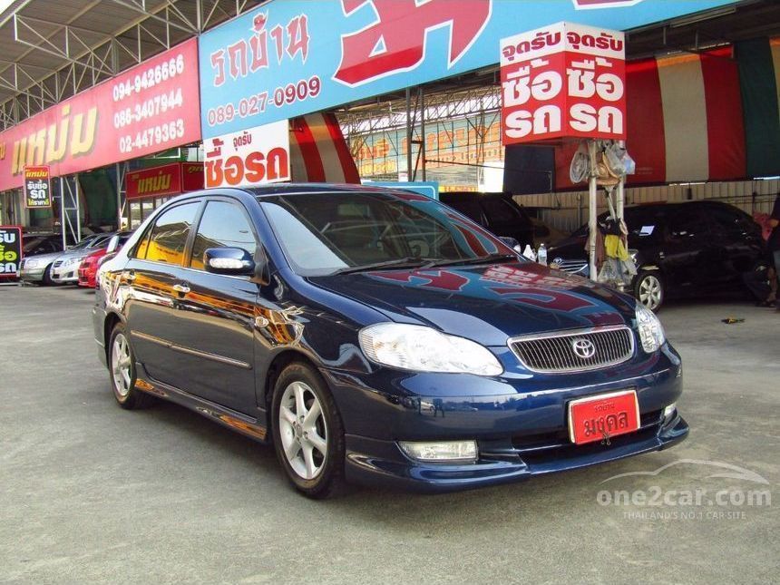 2002 Toyota Corolla Altis 1.8 ALTIS หน้าหมู (ปี 01-07) E Sedan AT มือ ...