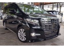 2015 Toyota Alphard 2.5 S Package 8 seater Radar Safety System 2 Power Door Unregister for sale.
