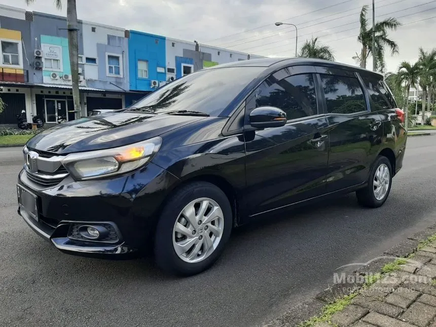 Jual Mobil Honda Mobilio 2018 E 1.5 di Banten Automatic MPV Hitam Rp 147.000.000