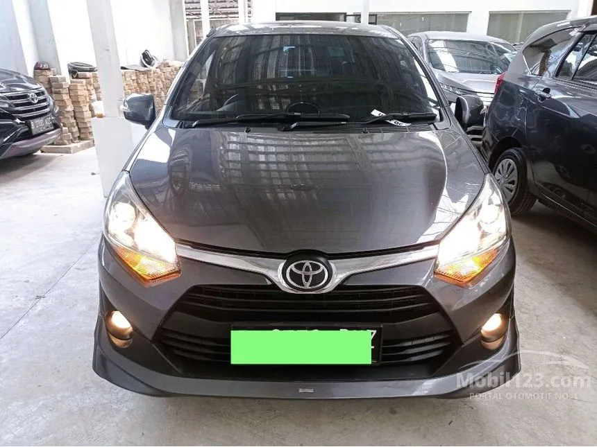 Jual Mobil Toyota Agya 2019 TRD 1.2 di Banten Manual Hatchback Abu