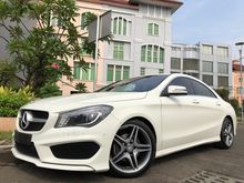 2015 Mercedes-Benz CLA200 1.6 Sport Coupe Nik15 White Km9000 Antik AMG Pack TDP.150JT