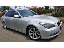 BMW E60 523i 2009 Silver On Black Full Original Terawat Sekali
