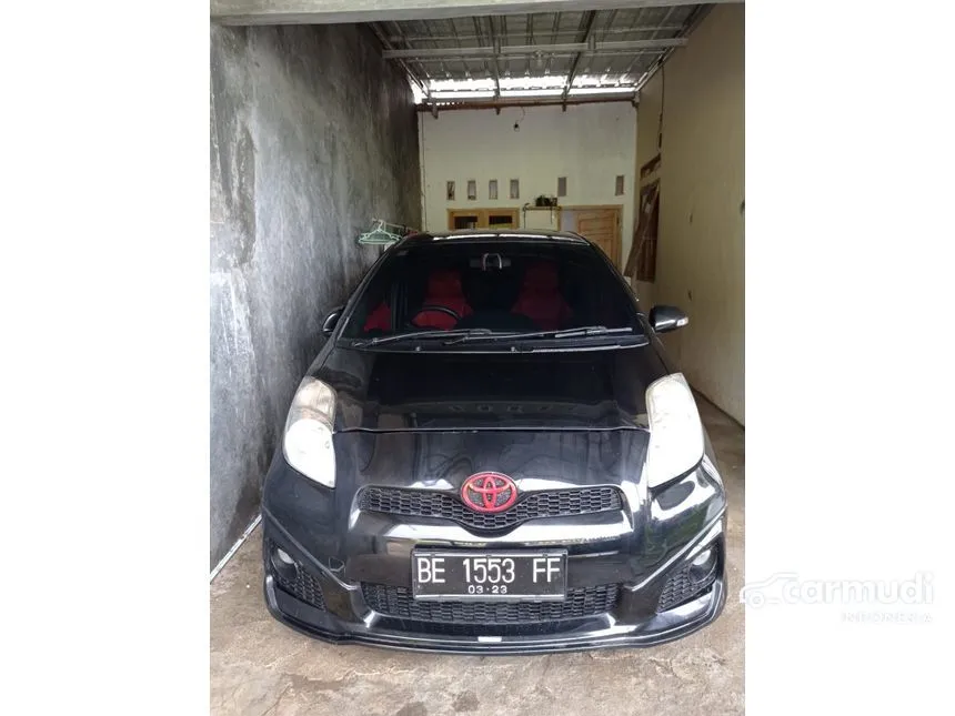 Jual Mobil Toyota Yaris 2013 TRD Sportivo 1.5 di Lampung Automatic Hatchback Hitam Rp 124.000.000