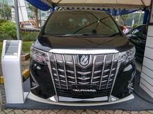 2018 Toyota Alphard 2.5 G atpm astra harga nego sampai deal