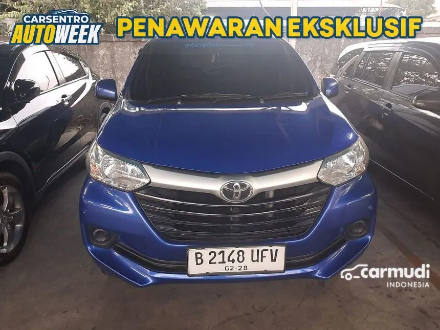 Jual Mobil Toyota Avanza 2017 E 1.3 di Jawa Barat Manual MPV Biru Rp 130.000.000