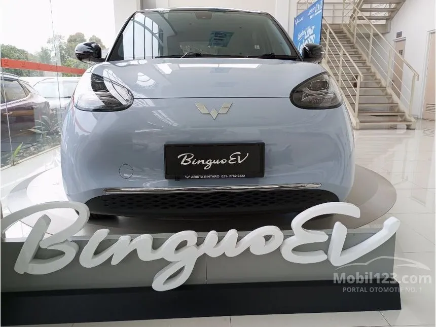 Jual Mobil Wuling Binguo EV 2024 333Km Long Range di Banten Automatic Hatchback Biru Rp 360.000.000