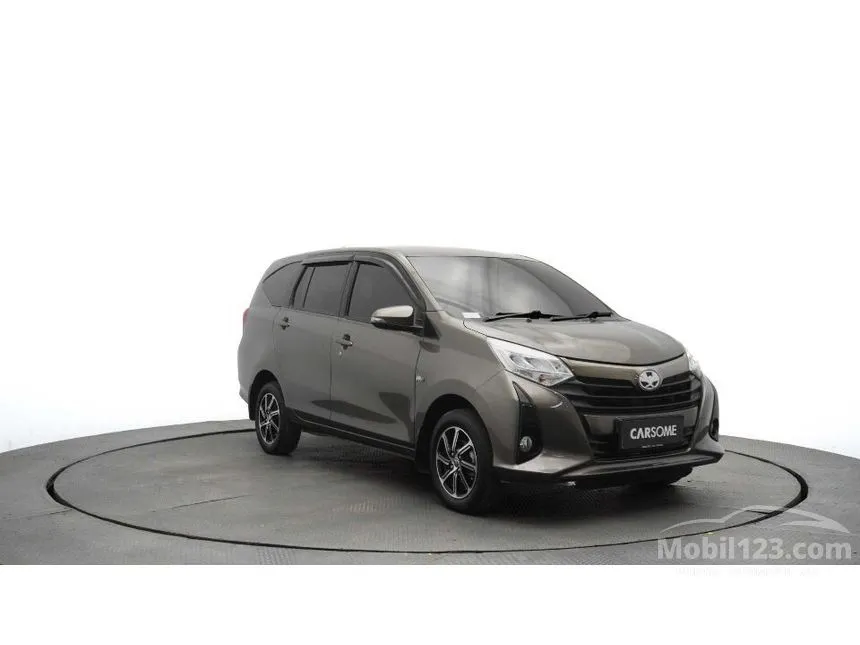 Jual Mobil Toyota Calya 2021 G 1.2 di Banten Manual MPV Coklat Rp 132.000.000