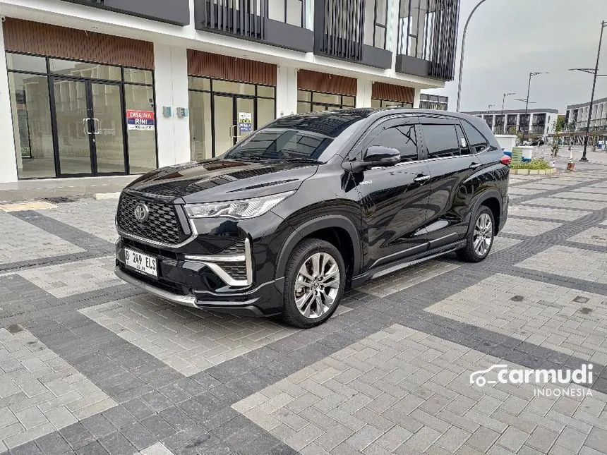 Jual Mobil Toyota Kijang Innova Zenix 2023 Q HV TSS Modellista 2.0 di Banten Automatic Wagon Hitam Rp 563.500.000