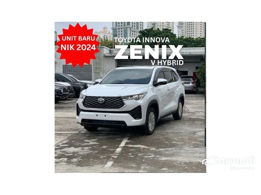 Jual Mobil Toyota Kijang Innova Zenix 2024 V HV (Premium Color) 2.0 di Banten Automatic MPV Putih Rp 505.500.000