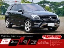 2015 Mercedes-Benz ML400 3.0 SUV AMG W166 (Faktur 2016) Black Metallic Odo 69 Rb (ANTIK) Pajak Panjang
