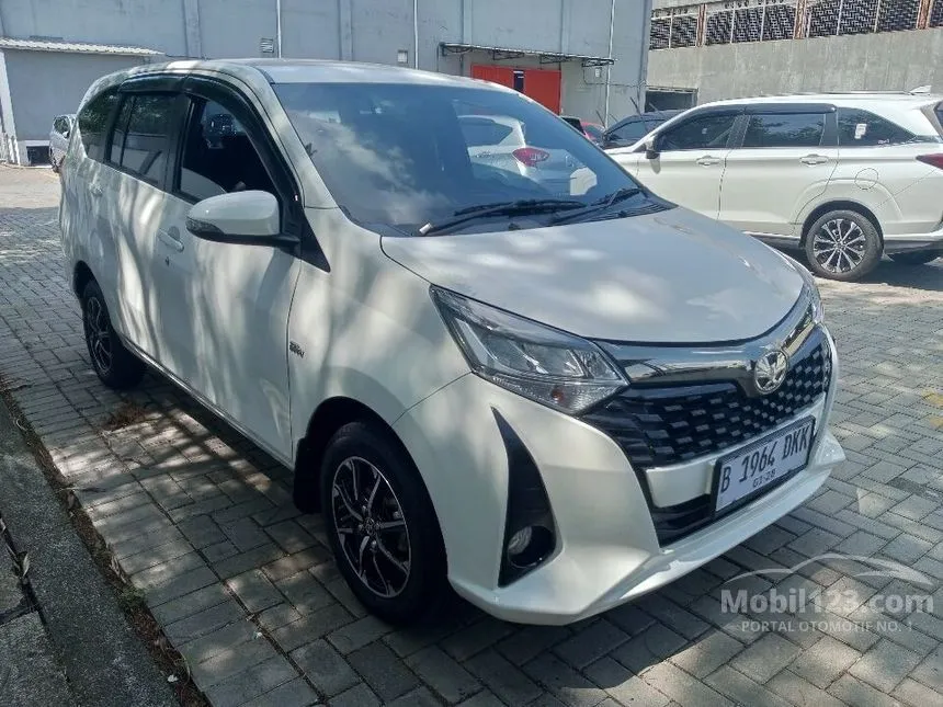 Jual Mobil Toyota Calya 2022 G 1.2 di Banten Automatic MPV Putih Rp 143.000.000