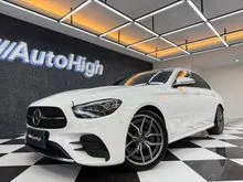 2023 Mercedes-Benz E300 2.0 AMG Line Sedan [Km11.000] Reg 2024 White On Black Panoramic Sunroof PBD ATPM Wrnty5Thn #AUTOHIGH #BEST VALUE