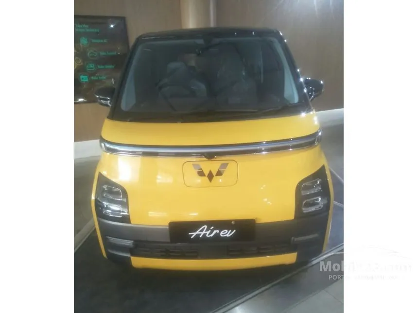 Jual Mobil Wuling EV 2024 Air ev Long Range di Banten Automatic Hatchback Kuning Rp 249.999.999
