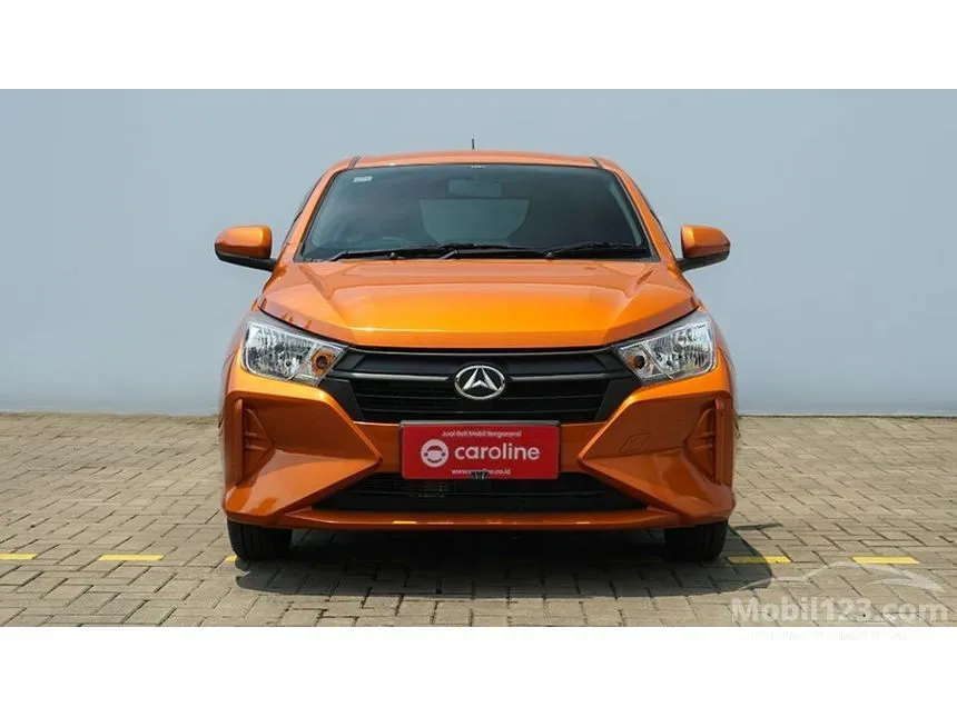 Jual Mobil Daihatsu Ayla 2023 X 1.0 di Banten Automatic Hatchback Orange Rp 133.000.000