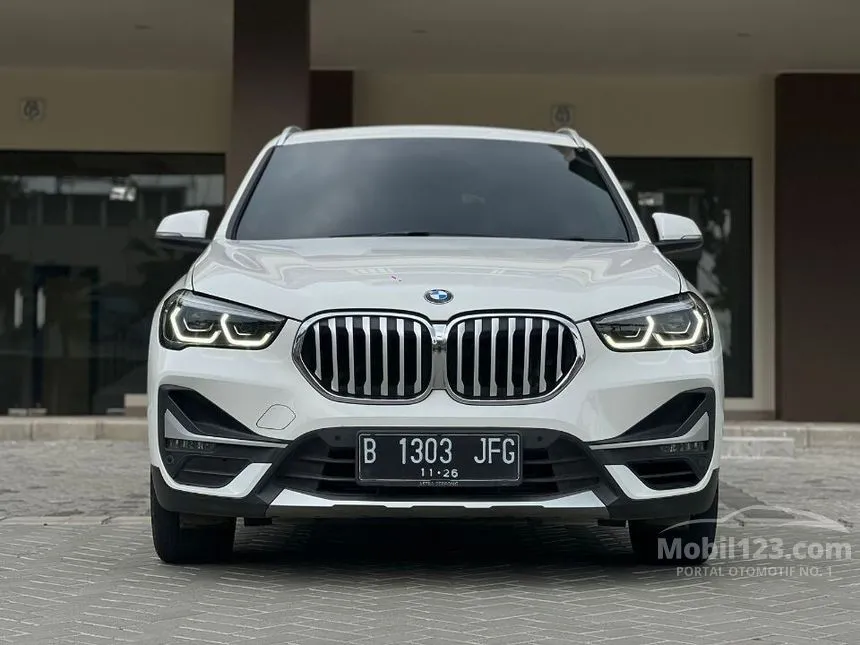 Jual Mobil BMW X1 2021 sDrive18i xLine 1.5 di Banten Automatic SUV Putih Rp 629.000.000