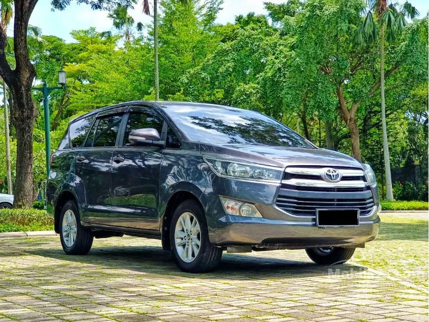 Jual Mobil Toyota Kijang Innova 2016 V 2.0 di Banten Automatic MPV Abu