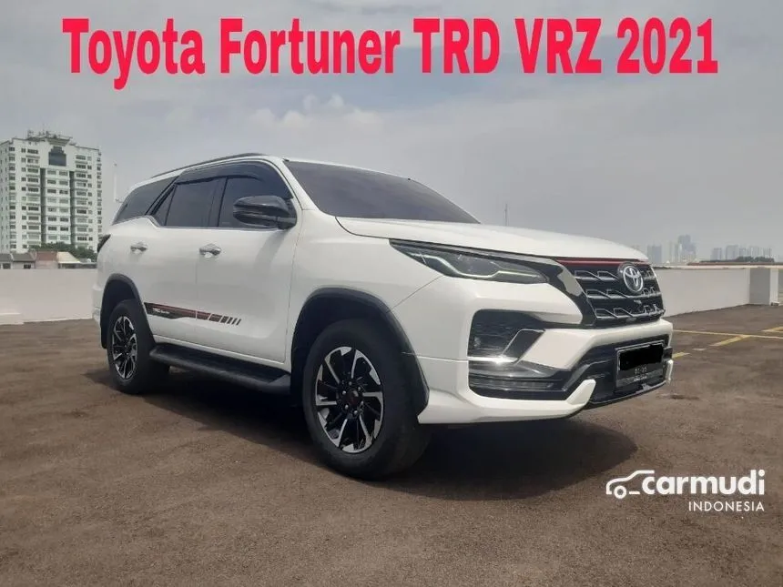 Jual Mobil Toyota Fortuner 2021 VRZ 2.4 di DKI Jakarta Automatic SUV Putih Rp 465.000.000