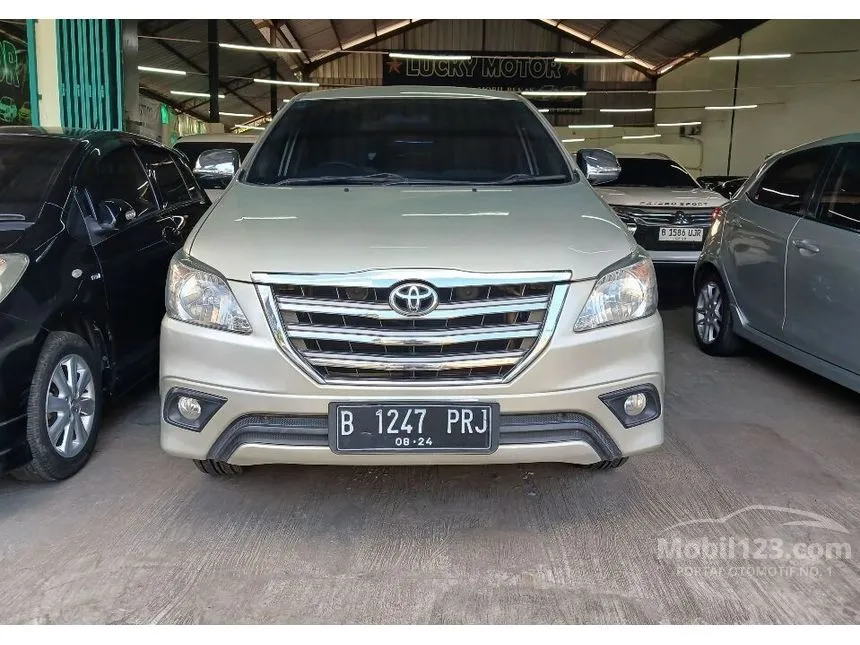 Jual Mobil Toyota Kijang Innova 2014 G 2.0 di Banten Automatic MPV Silver Rp 169.000.000