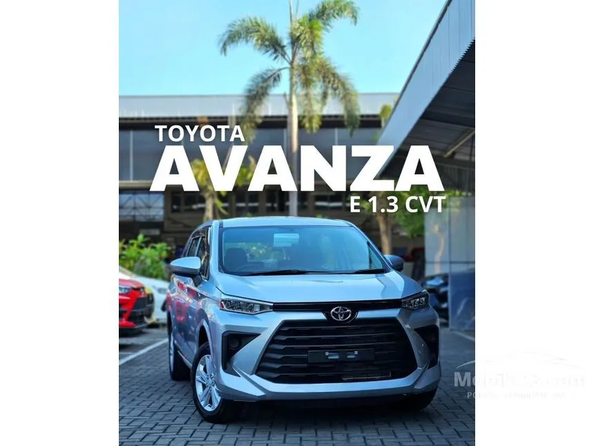 Jual Mobil Toyota Avanza 2024 E 1.3 di Banten Automatic MPV Silver Rp 254.200.000