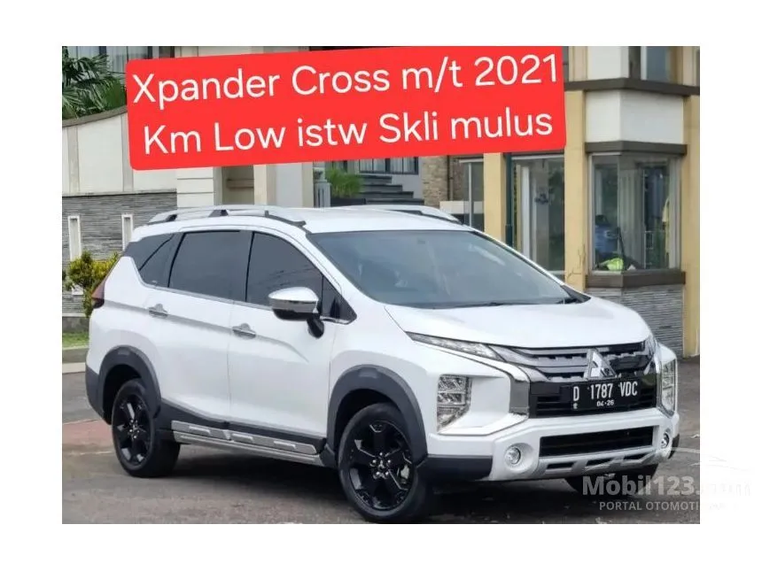 Jual Mobil Mitsubishi Xpander 2021 CROSS 1.5 di Jawa Barat Manual Wagon Putih Rp 235.000.000
