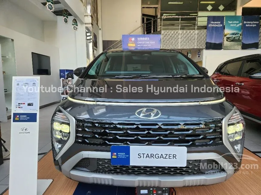 Jual Mobil Hyundai Stargazer 2023 Prime 1.5 di Jawa Barat Automatic Wagon Abu