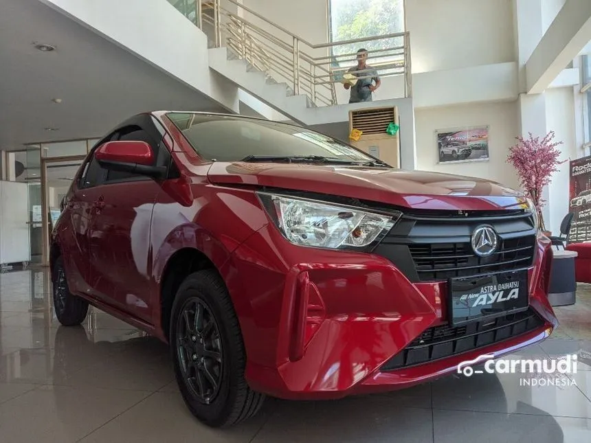 Jual Mobil Daihatsu Ayla 2024 X 1.0 di DKI Jakarta Automatic Hatchback Merah Rp 162.000.000