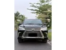 2015 Lexus LX 570 5.7 Sport SUV Black on Black Odo 100 Rb (TERMURAH)