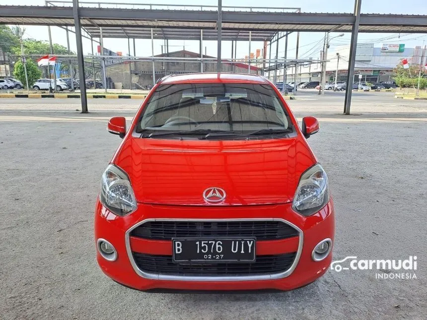 Jual Mobil Daihatsu Ayla 2017 X 1.0 di DKI Jakarta Manual Hatchback Merah Rp 79.000.000