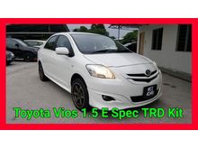 2009 Toyota Vios 1.5 E Spec TRD Kit Like New Easy Loan