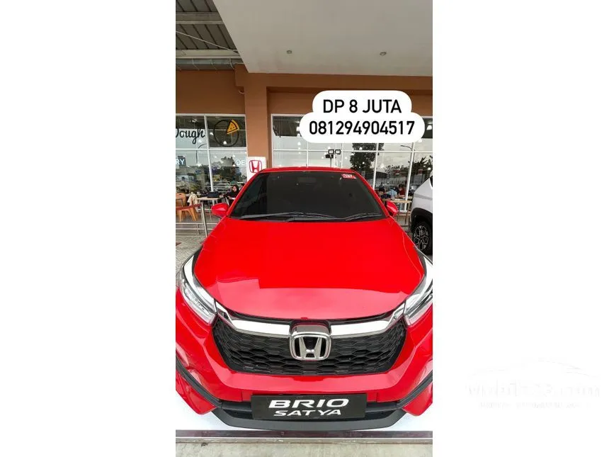 Jual Mobil Honda Brio 2024 E Satya 1.2 di DKI Jakarta Automatic Hatchback Merah Rp 198.300.000
